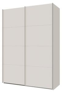 Armadio Guardaroba 2 Ante Scorrevoli Con Barra Appendiabiti Sofi Beige