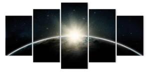 Quadro su tela Pianeta blu- Terra