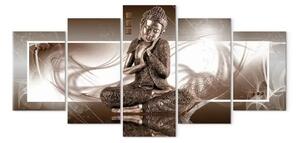 Quadro su tela Buddha in meditazione