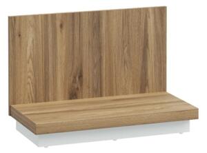 Base Per Mensola Lewis 60x30x40 Cm Effetto Legno Rovere Valencia Secret Grey