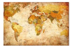 Quadro contemporaneo Mondo - mappa politica