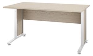Scrivania Prima 150x80x74h Bianco Quercia