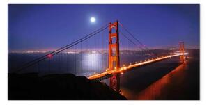 Quadro su tela Ponte Golden Gate a San Francisco