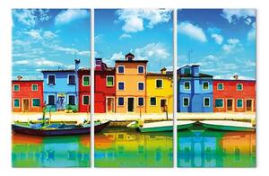 Quadro su tela Mattina soleggiata a Venezia
