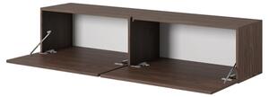 Mobile TV Sospeso 140 Cm 2 Ante Noce Scuro Echo