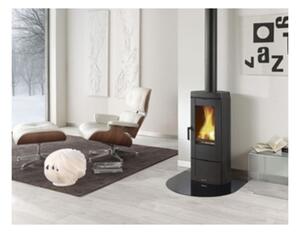 Stufa a legna Candy 7,2 kW Antracite - La Nordica