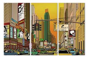 Quadro NYC in un fumetto