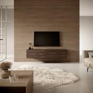 Mobile TV Sospeso 140 Cm 2 Ante Noce Scuro Echo