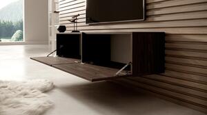 Mobile TV Sospeso 140 Cm 2 Ante Noce Scuro Echo