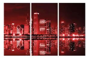 Quadro moderno Chicago in colori intriganti