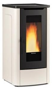 Stufa a pellet ventilata Dahiana 10 kW Avorio - Extraflame