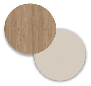 Mobile TV 160x40x60h Con Piedini 2 Ante E Vano Decoder Alessa Rovere E Beige