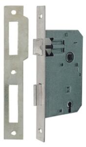BONAITI Patent serratura quadro 8 mm interasse 70 mm nickel da 50