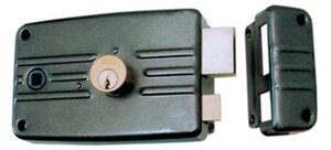 ISEO 481 serratura da applicare per portoncino ferro quadro 8 mm entrata 60 mm
