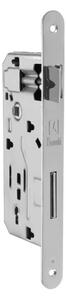 BONAITI Patent serratura quadro 8 mm interasse 90 mm nichel 40 bordo tondo senza