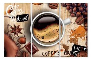 Quadro Una tazza di caffè al mattino