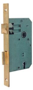 BONAITI Patent serratura quadro 8 mm interasse 70 mm ottonata 60 senza gaccia