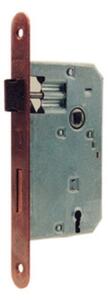 BONAITI Patent serratura quadro 8 mm interasse 70 mm ottonata 40 bordo tondo