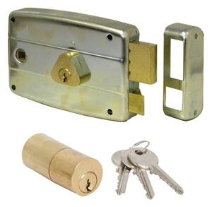 CISA 50571 60 mm destra serratura da applicare ferro quadro man