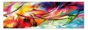 Quadro contemporaneo Danza dell'arcobaleno