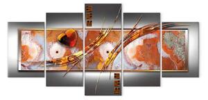 Quadro Distruzione arancione
