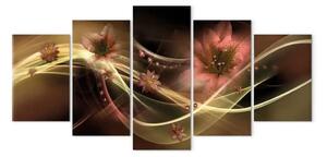 Quadro moderno Fiori appannati