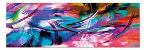 Quadro su tela Battaglia dei colori