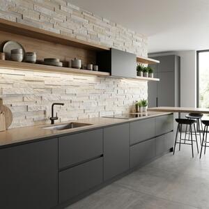 Rivestimento Effetto Muretto 3D In Gres Porcellanato Fusion Mild