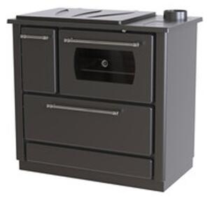 Stufa a Legna con Forno C Line Air Atene 7,9 kW Antracite