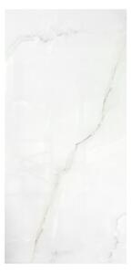 Piastrelle 60x120 Effetto Onice In Gres Porcellanato Gin White Lucide