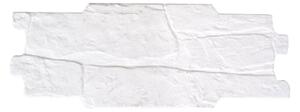 Rivestimento Effetto Pietra 16x40 In Gres Porcellanato Etruria Bianco