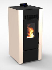Stufa a Pellet Ventilata C Line Air Efesto 9 8,7 kW Sabbia