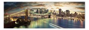 Quadro su tela East River di notte