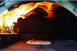 Forno A Legna Per Pizze In Acciaio 80x60 Cm Pulcinella Clementi Da Esterno