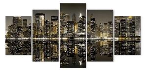 Quadro moderno Notte magica di New York