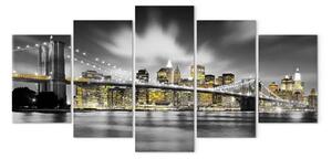 Quadro contemporaneo NYC: occhi d'ambra