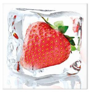 Quadro Fragola ghiacciata