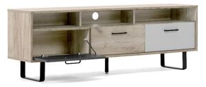 Mobile Porta TV 160 Cm Design Scandinavo Orlando Effetto Legno