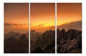 Quadro Montagna - tramonto
