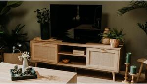 Mobile Porta TV 150 Cm 2 Ante Effetto Vimini Bali 56A