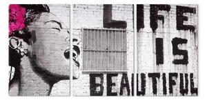 Quadro moderno Motto felice