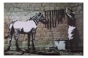 Quadro moderno Lavaggio (Banksy)