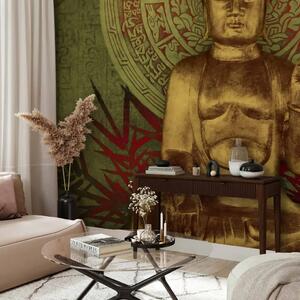 Carta da parati Buddha dorato