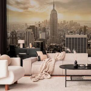 Carta da parati New York: Manhattan all'alba