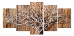 Quadro contemporaneo Cronica degli alberi
