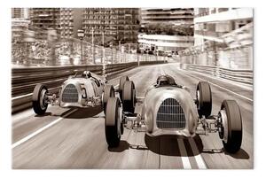 Quadro contemporaneo Corse di auto d'epoca