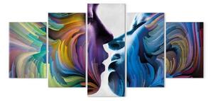 Quadro moderno Bacio di Colori