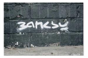 Quadro Firma di Banksy