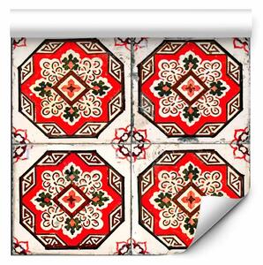 Tappezzerie Danza di linee rosse