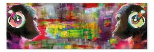 Quadro su tela Duetto musicale